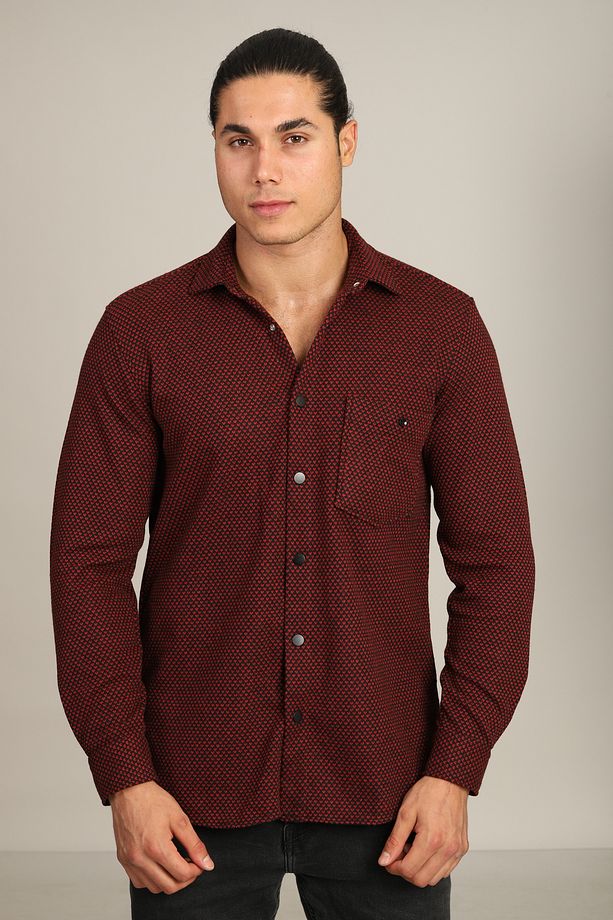 Regular Fit Çıtçıtlı Oduncu - 4