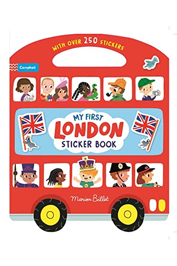 كتابي الأول للملصقات عن لندن