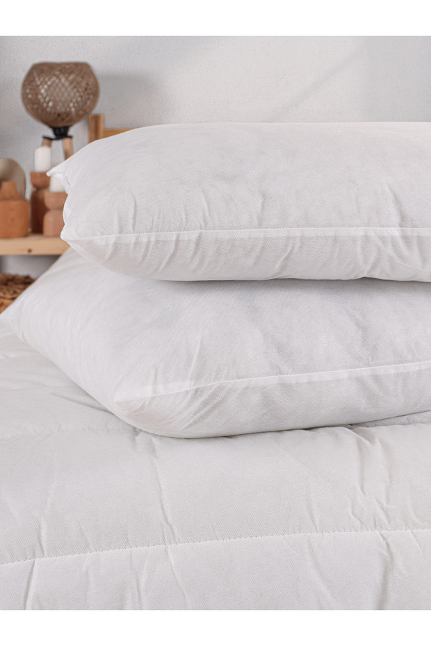 Pillow 2 Pcs Antiallergic 100% Silicone Filled -