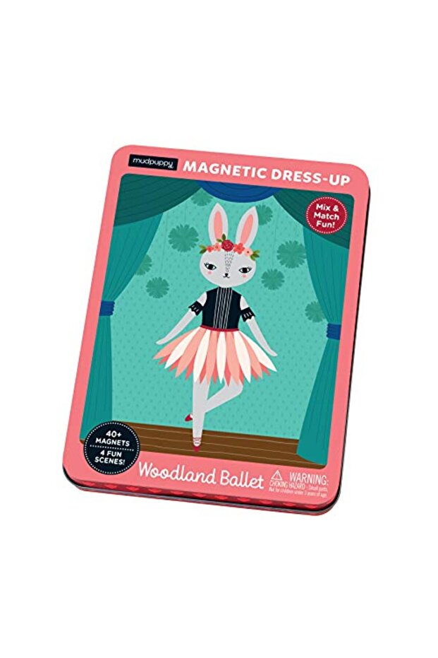 Magnet Tin Figure Woodland Ballet