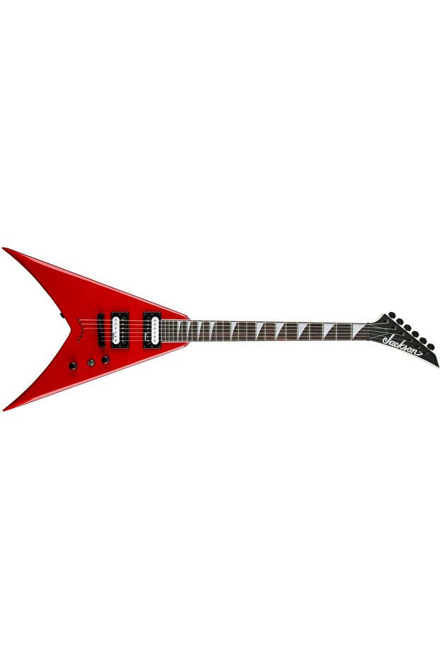 JS King V JS32T Amaranth Klavye Ferrari Red Elektro Gitar - 7