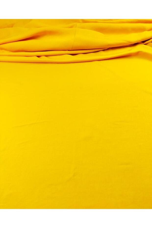 Viscose Synthetic Woven Dark Yellow Color (Width 150 cm X Length 240 cm)