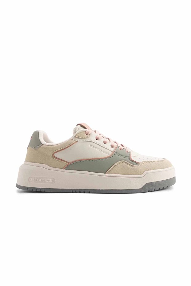 Us Polo Assn. Women's White Sneakers