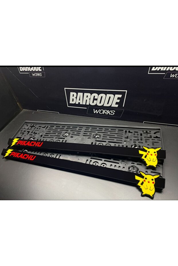 PIKACHU TAKMATİK PLAKALIK - 1