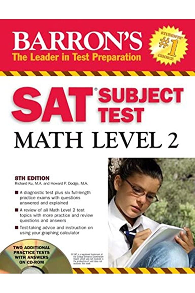 Barron's SAT Subject Test Math Level 2 2008 With CD-ROM