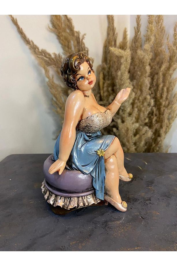 Tombul ( Şİşman ) Kadın Dekoratif Obje & Biblo Model 1 - 6