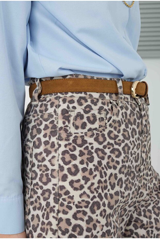 Leopar Desenli Jean - 6