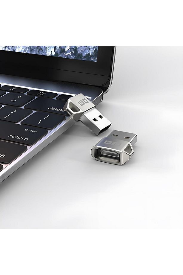 Ad038 Usb To Type-c Metal Otg Çevirici Dönüştürücü Adaptör - 3