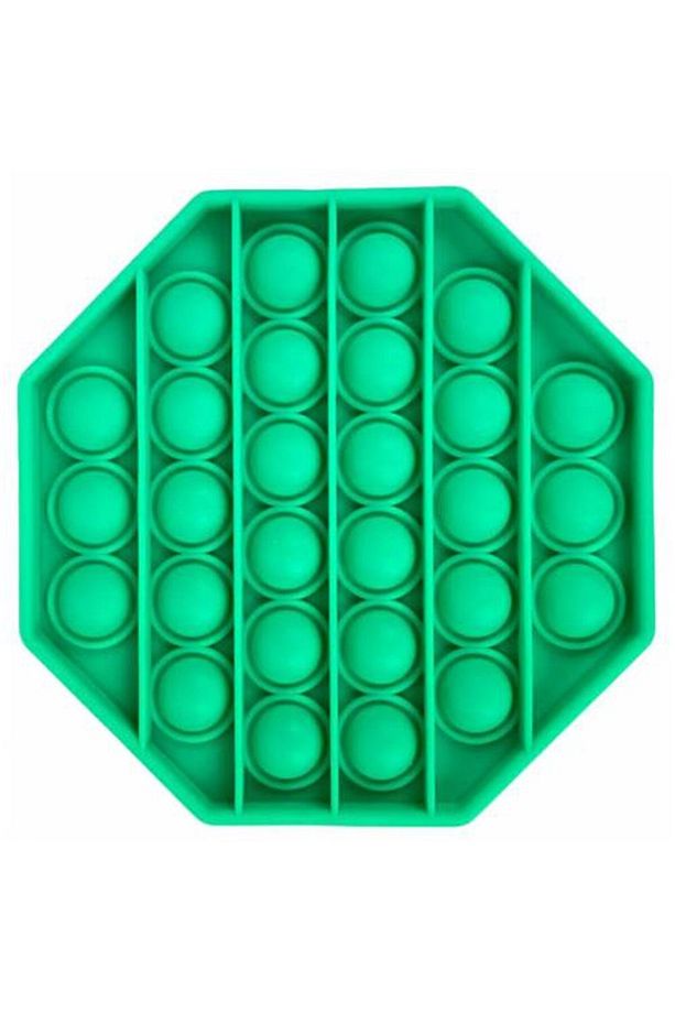 Sekizgen Tek Renk Pop Push İt Anti Stres Baloncukları Bubble Fidget - 3