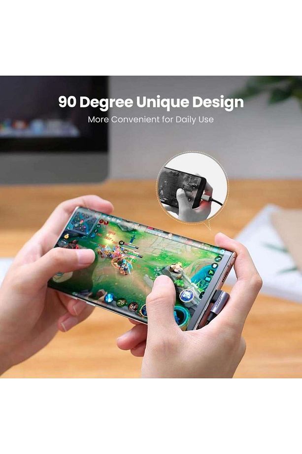 90 Derece Type-c To Type-c 60w Data Ve Şarj Kablosu 1 Metre - 7