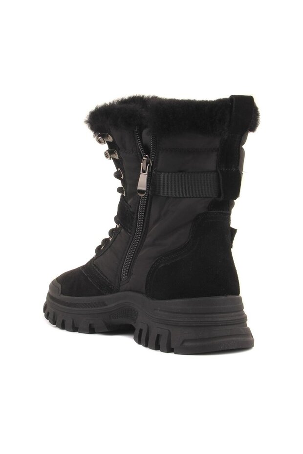 23K403 Siyah Kadın Bot Ayakkabı - 4