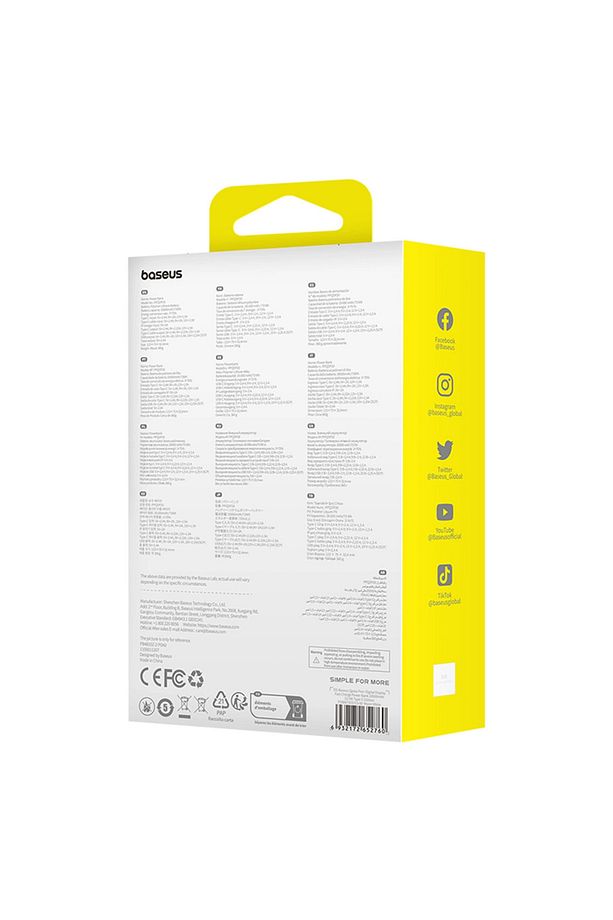 Qpow Pro Plus 20.000mah 22.5w Dijital Ekran Powerbank Hızlı Şarj Type-c Kablolu Iphone 15/1 - 6