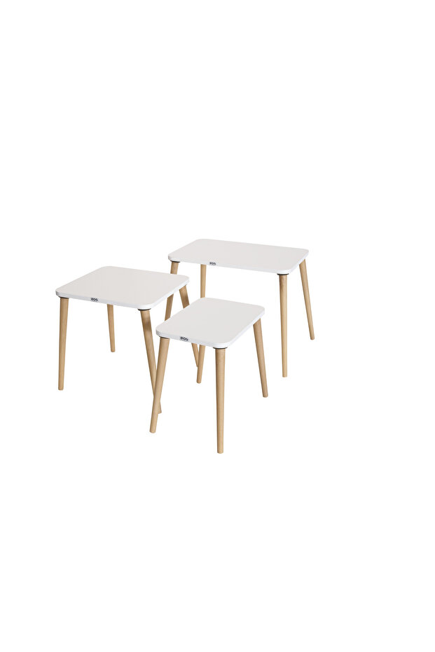 NATUREL 3 LÜ ZİGON SEHPA - 6