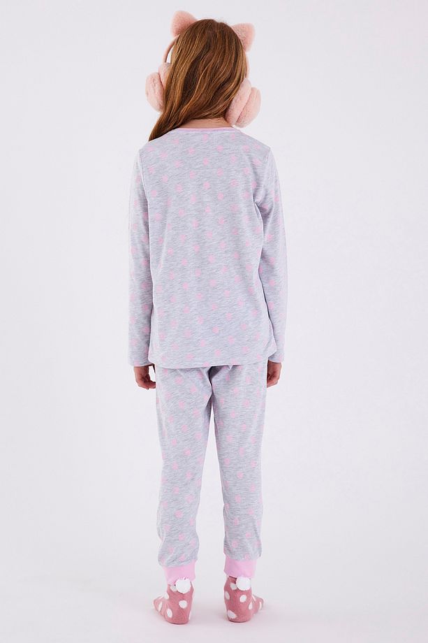 Kız Çocuk Better Together 4lü Pijama Takımı - 3