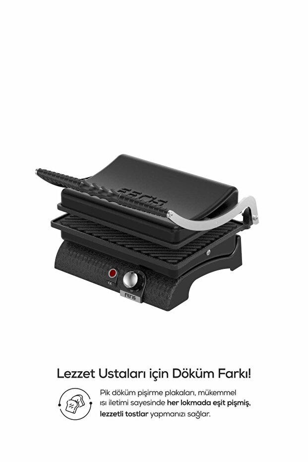 محمصة الخبز المصبوبة باللون الأسود - 2