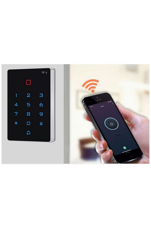 AS530 Wifi Access Kontrol Kartlı ve Şifreli Kapı Geçiş Kontrol Cihazı - 1