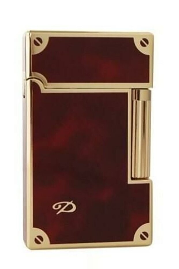Dupont Tarz Bordo Renk Soft Flame Çakmak Logolu - 1