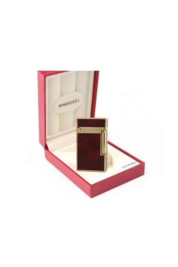 Dupont Tarz Tek Torch Puro Çakmağı Bordo Uzun - 2