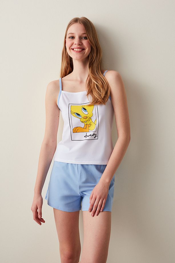 Base Tweety Pijama Takımı - 1