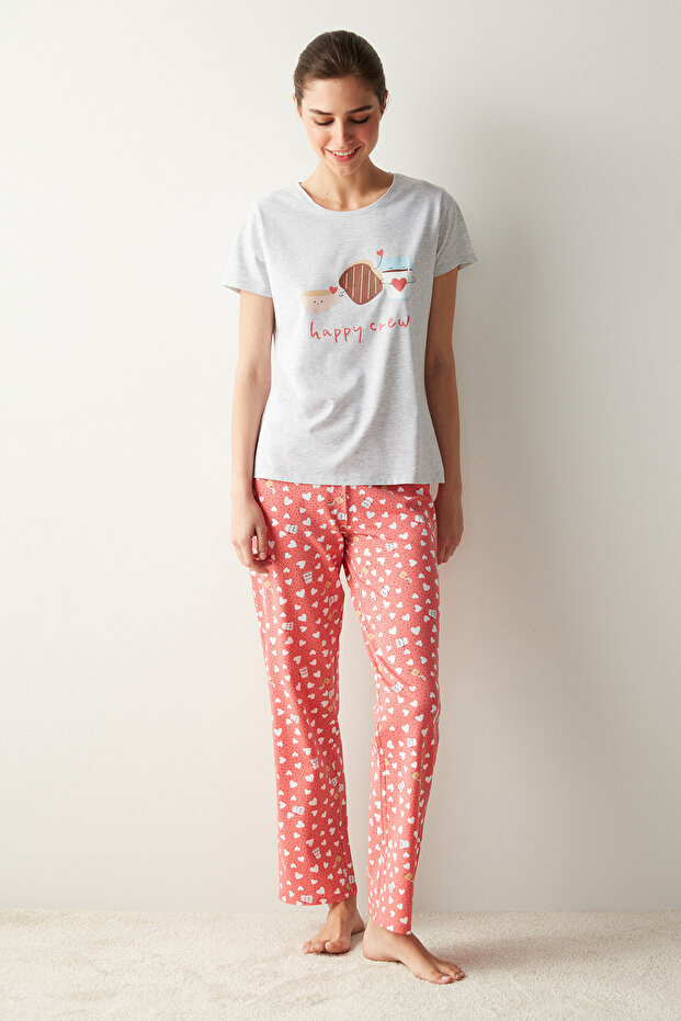 Set de pijamale Happy Crew - 1