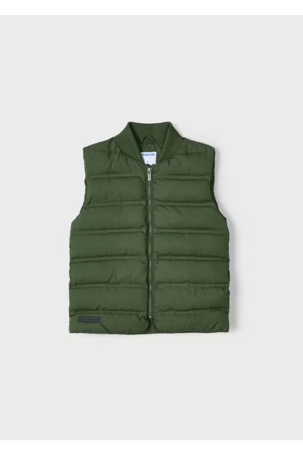 Khaki Boy's Puffer Vest