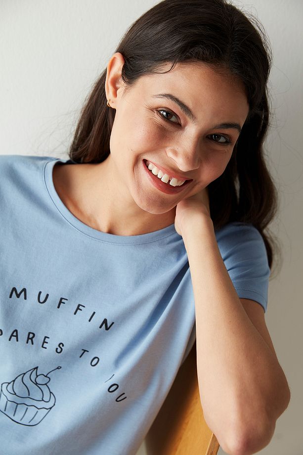 Base Muffin Pantolon Pijama Takımı - 3