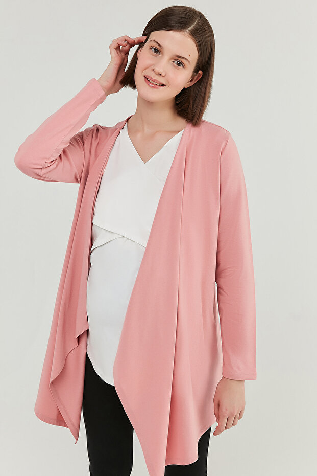 Women's Dried Rose Maternity Dressing Gown