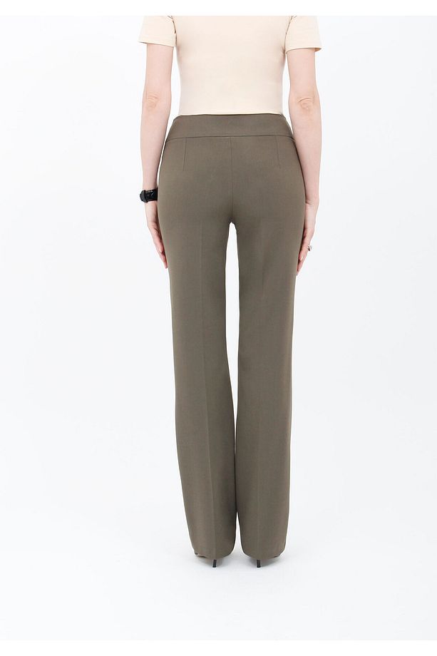 Yüksek Bel Ispanyol Paça Maxi Boy Pantolon - 2