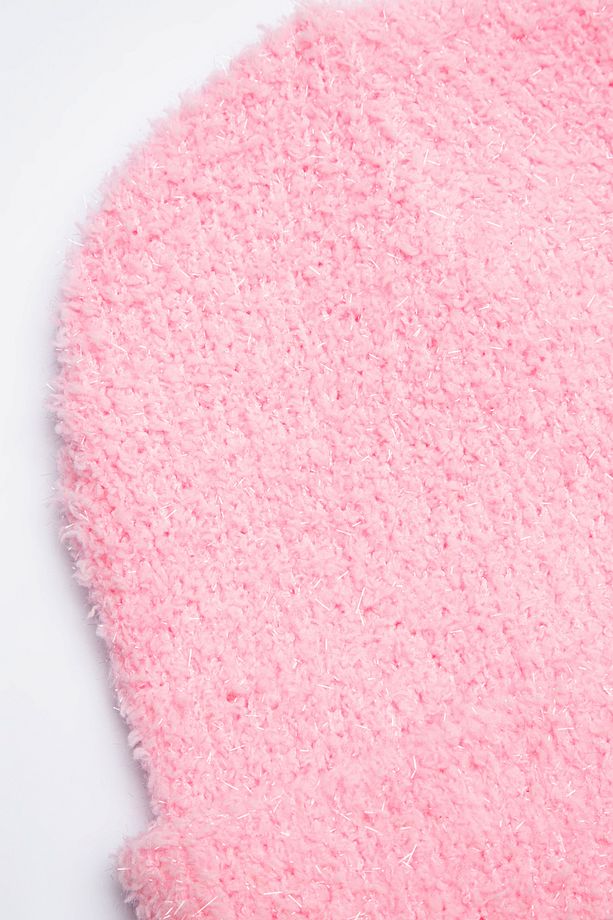 Pembe Kız Çocuk Simli Bere - 2