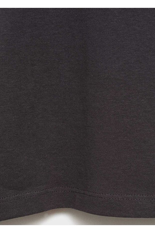 Baskı detaylı tişört - 3