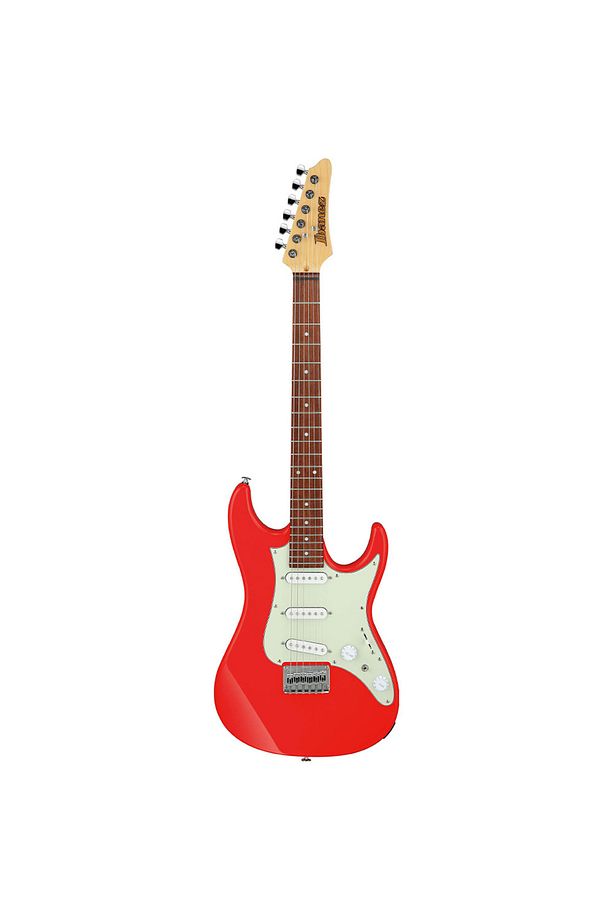 Azes31-vm Sss Hard Tail Vermilion Elektro Gitar - 4