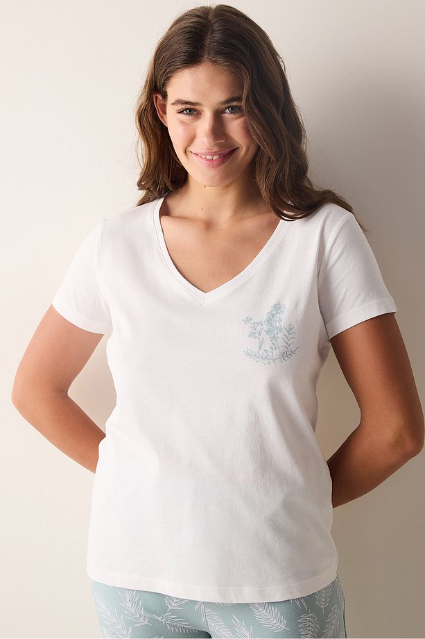 Chloe Pantolon Çok Renkli Pijama Takımı - 1