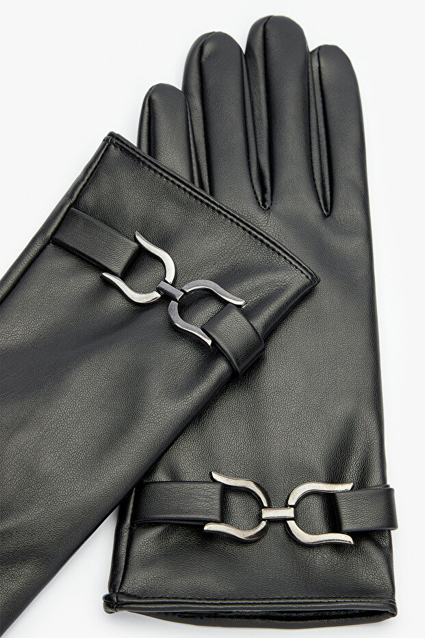 Nicole Siyah Eldiven - 2