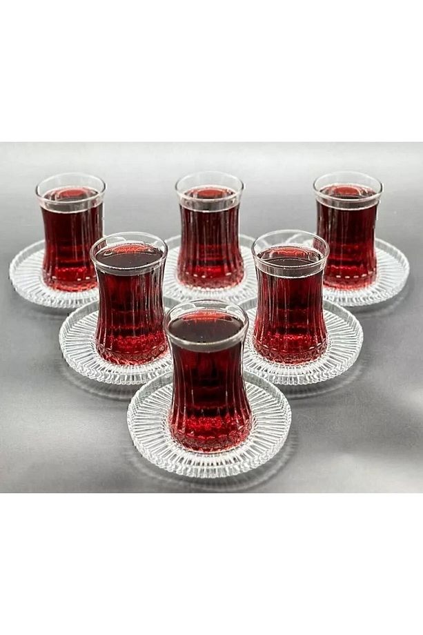 12 Parça Elysia Ithal Çay Takımı Seti - 2