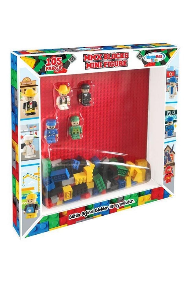 4 Figürlü 105 Parça BLOCK SET KUTULU Mega BLOCK SET - 2