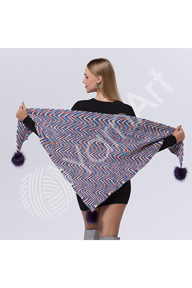 Vista Ebruli Hand Knitted String - Ebruli-9208 - 4