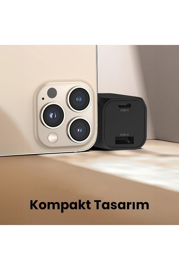 35w Gan Usb-c Usb-a Şarj Aleti Iphone & Ipad & Samsung Pps Uyumlu Pd Qc4.0 Type-c Hızlı Şarj C - 8