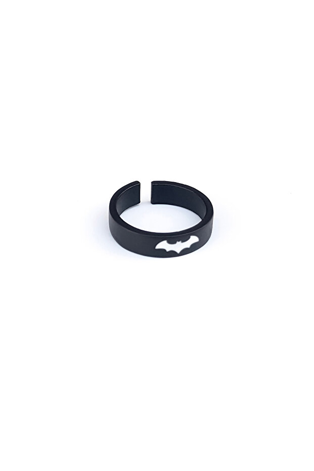 Batman Model Adjustable Black Ring - 1