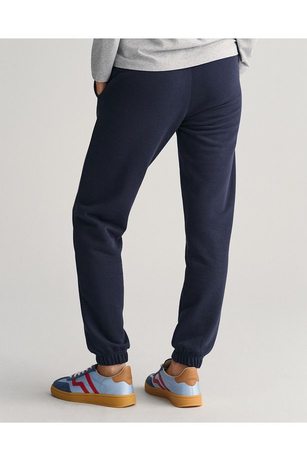 Kadın Lacivert Regular Fit Logolu Eşofman Altı - 2