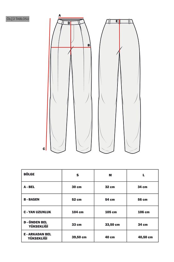 Antrasit Eksitme Yıkamalı Soluk Efektli Kalın Üç İplik   Palazzo Kesim Kadın Pantalon EK100810056 - 9