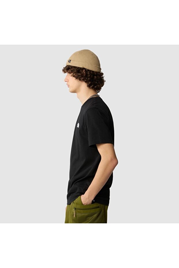 M SS SIMPLE DOME TEE Black - 7