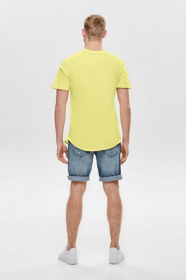 Onsmatt Longy Ss Tee Noos Sarı - 5
