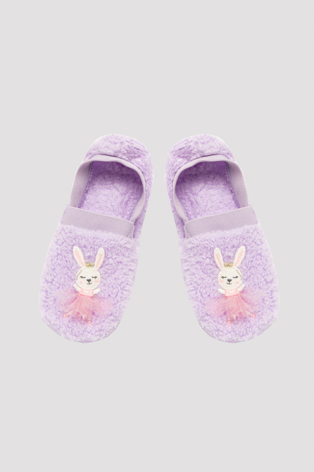 Lilac Girl's Ballerina Rabbit Çetik