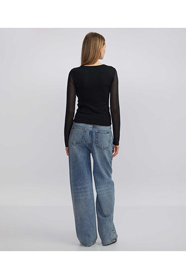 Transparan mix triko - 7