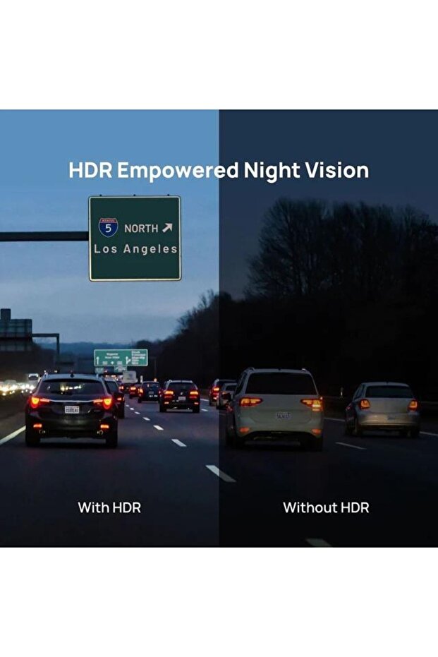 70mai M500 1944p 64gb Dahili Hafızalı Ve Gpsli Araç Kamerası - 5