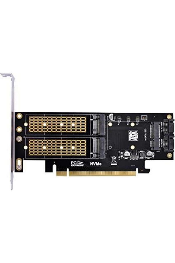 Pci express 16x Nvme ngff msata çevirici pcie 16x msata çevirici pci exp 16x ngff çevirici pci-exp 1 - 2