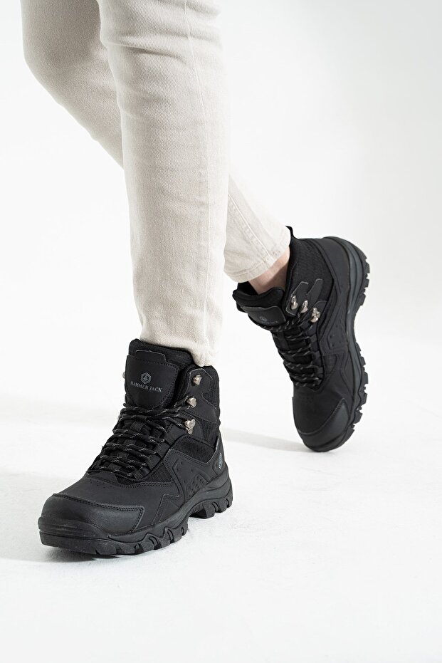 Vader Αδιάβροχες Μαύρες Ανδρικές Μπότες εξωτερικού χώρου - 2