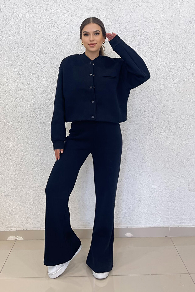 Women's Jacket Trousers Tracksuit Set P25W191-90102