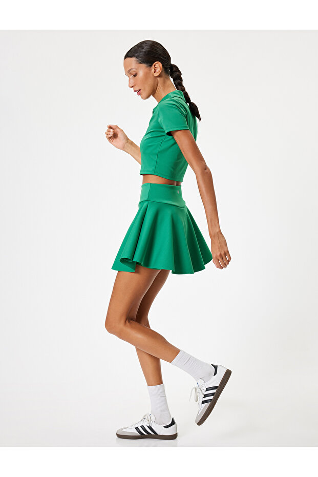 Tennis Skirt with Shorts Extra Mini High Waist Comfortable Fit