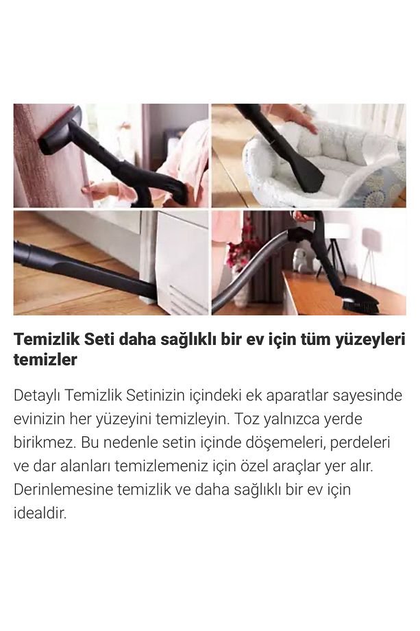 Yüksek Emiş Güçlü Powercyclone10 & Nanoclean Teknojili Triactive Ultra Başlıklı Süpürge, HEPA Filtre - 5